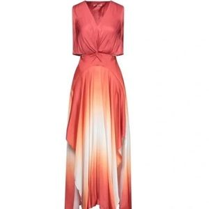 Maje Resia Ombré Maxi Dress